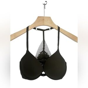 La SENZA Black Mesh Detail Bra